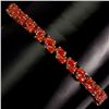 Image 2 : Natural Italian Red Coral Bracelet