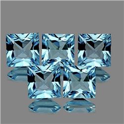 Natural Blue Aquamarine 4.20 MM [Flawless-VVS]