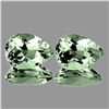 Image 1 : Natural Green Amethyst Pair 14x10 MM - Flawless