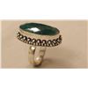 Image 2 : BEAUTIFUL 17 CT EMEARLD GREEN COLOR QUARTZ  RING