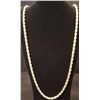 Image 1 : AWESOME 14 Kt. GOLD PLATED ROPE CHAIN.