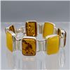 Image 2 : BEAUTIFUL 84 CT NATURAL AMBER BRACELET