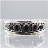 Image 1 : 44 CT NATURAL AMETHYST CUFF BANGLE BRACLET