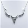 Image 3 : SWISS BLUE TOPAZ 159 CTTW NECKLACE AND EARRING SET