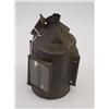 Image 2 : 19TH CENT. PIERCED TIN CANDLE LANTERN W