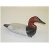 Image 2 : WOODEN CARVED & PAINTED CANVASBACK DRAK