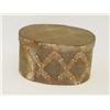 Image 1 : 19TH CENT. WALLPAPER COVERED BANDED WOO