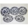 Image 1 : LOT (5) 9 MULBERRY PLATES-CYPRUS PATTE