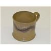 Image 1 : 19TH CENT. BANDED YELLOW WARE HANDLED M
