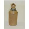 Image 2 : 9 1/2 STONEWARE BOTTLE W/ BLUE BAND AR