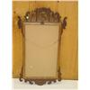 Image 2 : MAHOGANY CHIPPENDALE MIRROR W/ CARVED &