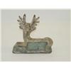 Image 2 : 19TH CENT. PAINTED CAST IRON RECUMBENT 