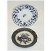 Image 1 : (2) MULBERRY PLATES: (1) 9 1/2 FLORA P