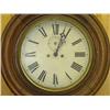 Image 2 : 38 WATERBURY OAK CASED REGULATOR CLOCK