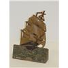 Image 1 : PAINTED CAST IRON SHIP CONSTITUTION D