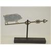 Image 2 : EARLY 20TH CENT. ZINC PIG WEATHERVANE W