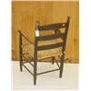 Image 2 : 18TH CENT. LADDERBACK ARM CHAIR W/ SHAP