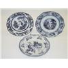 Image 1 : LOT (3) MULBERRY PLATES: (1) 8 1/2 JED