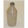 Image 2 : 9 1/2 STONEWARE BOTTLE W/ COBALT RING 