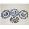 Image 1 : LOT (4) MULBERRY PLATES: (1) 9 3/4 PEL