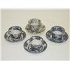 Image 1 : LOT (4) MULBERRY CUPS & SAUCERS: (2) PE