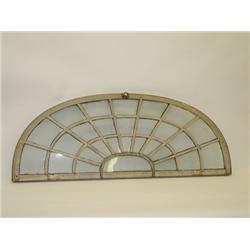 EARLY 19TH CENT. 28 PANE WINDOW FAN W/ 