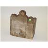 Image 2 : PRIMITIVE PAINTED HANGING 1 DRAWER WALL