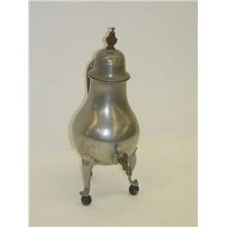14 1/2 19TH CENT. CONTINENTAL PEWTER H
