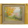 Image 1 : EARLY 20TH CENT. OIL ON CANVAS OF AUTUM