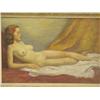 Image 2 : 20TH CENT. OIL ON CANVAS OF RECLINING N