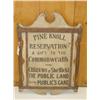Image 2 : 19TH CENT. 2 SIDED TAVERN STYLE PAINTED