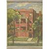 Image 2 : 20TH CENT. OIL ON CANVAS OF BRICK BUILD