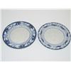 Image 1 : (2) 7 1/2 DEDHAM POTTERY PLATES: (1) W