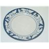 Image 1 : 8 3/4 DEDHAM POTTERY MAGNOLIA PLATE-BL