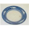 Image 1 : 8 1/2 DEDHAM POTTERY TURTLE PLATE-BLUE