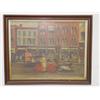 Image 1 : LARGE FRAMED PRINT OF HORSE DRAWN FIRE 