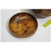 Image 14 : Tall Lidded Curly Koa Wood Bowl, Artist Robert W. Butts, Approx. 12" Dia, 14" Tall