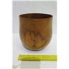 Image 11 : Milo Wood Bowl, Artist Solomon Apio 9/02, Approx. 7" Dia, 7.5" Tall