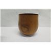 Image 5 : Milo Wood Bowl, Artist Solomon Apio 9/02, Approx. 7" Dia, 7.5" Tall