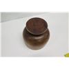 Image 10 : Footed Wooden Bowl, Artist Kamani, Approx. 9.5" Dia, 9" Tall
