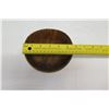 Image 10 : Small Dark Wooden Bowl, Approx. 5" Dia (top), 3.5" Tall
