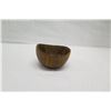 Image 4 : Small Dark Wooden Bowl, Approx. 5" Dia (top), 3.5" Tall