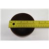 Image 14 : Footed Wooden Bowl, Approx. 4" Dia, 5.5" Tall