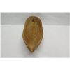 Image 10 : Large Carved Ironwood Bowl w/ Carved Band Detail, Cook Island, Approx. 28.5" Long, 9" Tall (cracked 