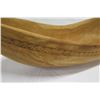 Image 13 : Large Carved Ironwood Bowl w/ Carved Band Detail, Cook Island, Approx. 28.5" Long, 9" Tall (cracked 