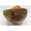 Image 17 : Large Carved Ironwood Bowl w/ Carved Band Detail, Cook Island, Approx. 28.5" Long, 9" Tall (cracked 