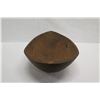 Image 13 : Footed Long Wooden Bowl, Teardrop Shape, Approx. 29" Long, 6" Tall