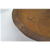Image 8 : Footed Long Wooden Bowl, Teardrop Shape, Approx. 29" Long, 6" Tall