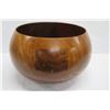 Image 2 : Very Large Milo Wood Bowl w/ Patch Details, Artist Robert W. Butts, Approx. 16" Dia, 13" Tall