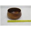 Image 10 : Milo Wood Bowl, Artist Robert W. Butts, Approx. 7.5" Dia, 4" Tall